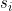 s_{i}