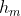 h_{m}
