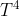 T^4