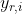 y_{r,i }