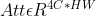 Att\epsilon R^{4C*HW}