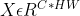 X\epsilon R^{C*HW}