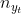 n_{y_{t}}