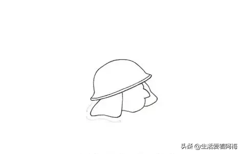 孩子们都喜欢的消防员出简笔画教程了，分享两种画法，收藏