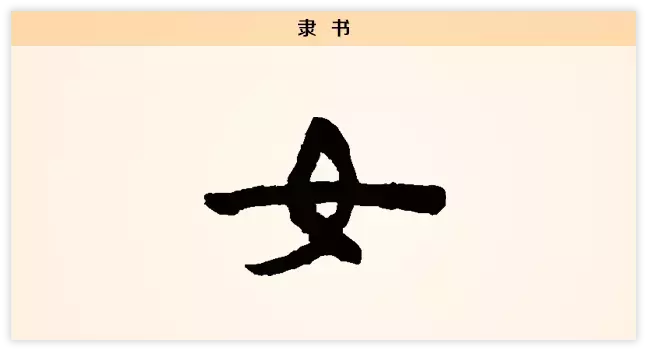 每日一字：女